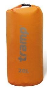 Гермомішок TRAMP PVC 20л, синій, Оранжевый