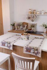 Гобеленова доріжка на стіл Provence 35х100см, Квіткові