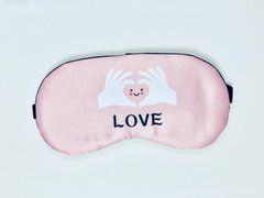 Маска для сна с охлаждающим эффектом гелевой вставкой Love