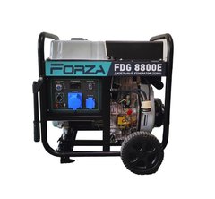 Генератор дизельный FORZA FDG8800E 6.0/6.5 кВт 220В з електрозапуском