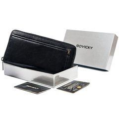 Гаманець жіночий шкіряний ROVICKY CPR-8794-BAR-6873 Black