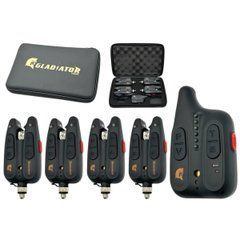 Набір сигналізаторів GLADIATOR RF1118 4+1 Black з пейджером