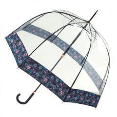 Зонт-трость женский механический Fulton Birdcage-2 Luxe L866 Black (Черный)