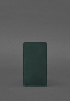 Кожаный чехол для iPhone 13 Зеленый Crazy Horse