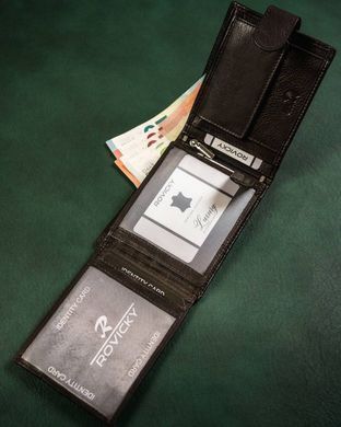 Кошелек мужской кожаный ROVICKY N992L-CMC-2646 коричневый