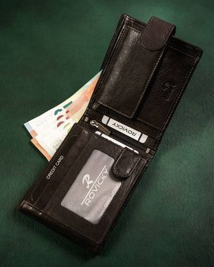 Кошелек мужской кожаный ROVICKY N992L-CMC-2646 коричневый