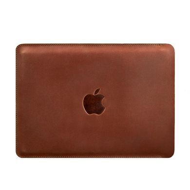 Кожаный чехол для MacBook 15-16 Светло-коричневый