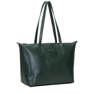 Сумка женская кожаная Smith & Canova 92904 Cambridge зеленая
