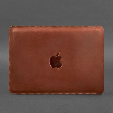 Кожаный чехол для MacBook 15-16 Светло-коричневый