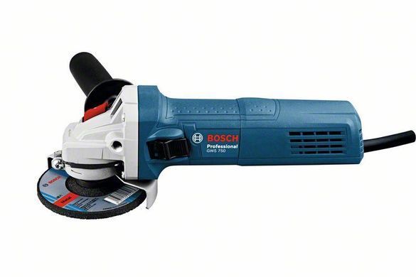 Кутова шліфувальна машина Bosch GWS 750-125 (0601394001)