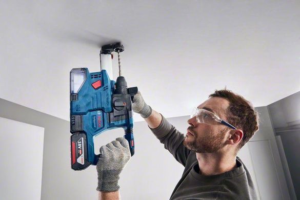 Акумуляторний перфоратор Bosch GBH 185-LI SDS-Plus (0611924021) GBA 18V 4.0Ah - 2 шт.