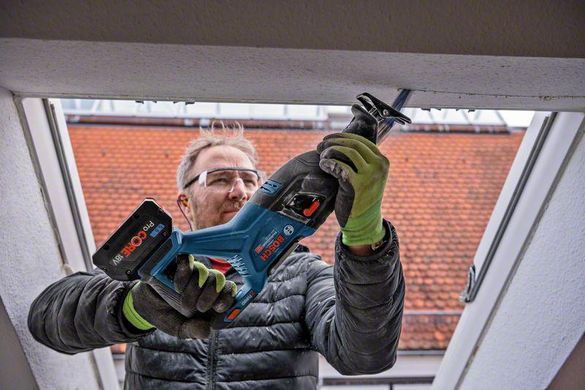 Акумуляторна шабельна пилка Biturbo Bosch Professional GSA 185-LI (06016C0020) (без акку та зарядки)