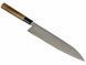 Ніж кухонний Gyuto (ШЕФ) Damascus 240 мм лезо, Aogami #2, HONMAMON (4573200701610)