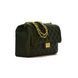 Женская кожаная сумка-клатч Italian fabric bags 0144 dark green