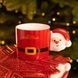 Чашка порцелянова новорічна Merry Christmas 350 (мл) Червона Yiwu FM-CS-51R, Червоний