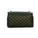 Женская кожаная сумка-клатч Italian fabric bags 0144 dark green