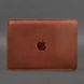 Кожаный чехол для MacBook 15-16 Светло-коричневый