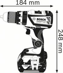 Акумуляторний ударний дриль-шуруповерт Bosch GSB 18 V-60 C Professional Solo (06019G2102)