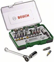 Набір біт Bosch 27 шт ключ трещітка