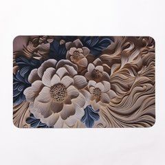 Антиковзний 3D килимок з м'якого діатоміту 38&times;58(см) вологопоглинаючий HP-42-64