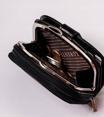 Кошелек женский кожаный LORENTI 43972-BPR-0923 черный
