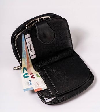 Кошелек женский кожаный LORENTI 43972-BPR-0923 черный
