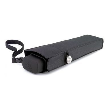 Парасоля механічна Fulton Miniflat-1 L339 - Black (Чорний)