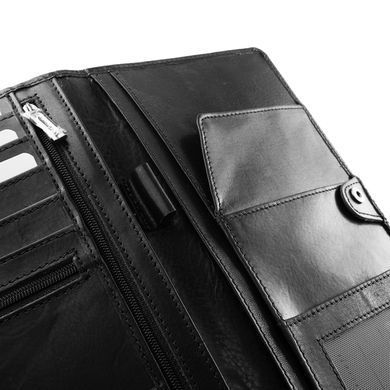 Кошелек для путешествий (тревелер) Smith & Canova 84052 Aspen (Black)