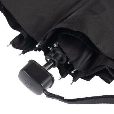 Парасоля механічна Fulton Miniflat-1 L339 - Black (Чорний)