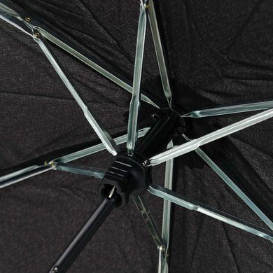Парасоля механічна Fulton Miniflat-1 L339 - Black (Чорний)