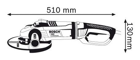 Кутова шліфмашина Bosch GWS 24-230 LVI Professional