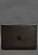 Кожаный чехол-конверт на магнитах для MacBook Pro 16" Темно-коричневый