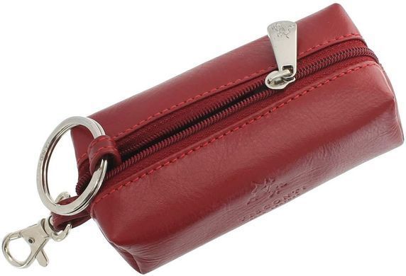 Кожаная ключница Visconti MZ18 - PRATO (red)
