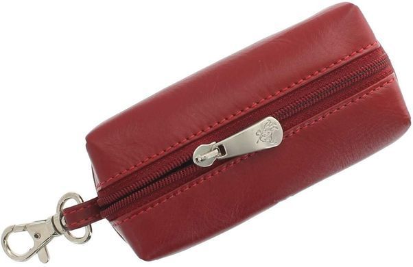 Кожаная ключница Visconti MZ18 - PRATO (red)