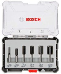 Набір пазових фрез Bosch 8мм, 6шт (2607017466)