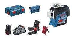 Лазерний нівелір Bosch GLL 3-80 C Professional + BM1 + 12V + L-Boxx (0601063R02)