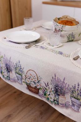 Гобеленовая скатерть на стол Provence 135х140см