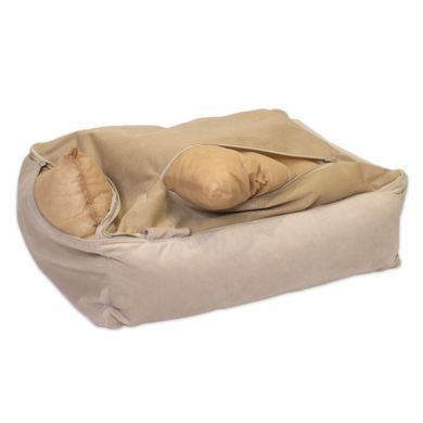 Лежак Для Собак Та Котів Sweet Dreams Velour Ivory XXS - 50х40х18см