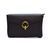 Женский кожаный клатч Italian fabric bags 2115 dark blue