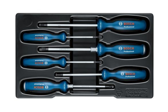 Набір викруток, 6 шт., SL/PH/PZ/TX (1600A02CV3) Bosch