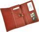 Кошелек женский кожаный LORENTI 1077-DR-6956 красный