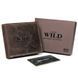 Гаманець чоловічий шкіряний Always Wild N992-P-CHM-1058 темно-коричневий