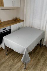 Скатерть Kelly серая 220х140 см