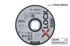 Відрізне коло Bosch X-LOCK Expert for Inox and Metal, 125x1 мм (2608619264)