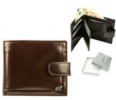 Кошелек мужской кожаный ROVICKY CPR-022-BAR-6385 Brown