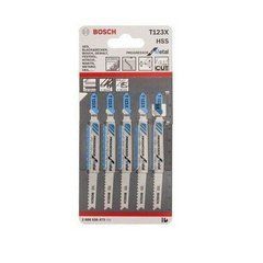 Полотно для лобзика Bosch T 123 X HSS 5 шт (2608638473)