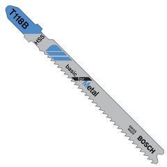 Полотно для лобзика Bosch (2608631014) T118 В, HSS 5 шт