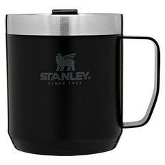 ТЕРМОКРУЖКА STANLEY CLASSIC CAMP 0.35Л MATTE BLACK (6939236373173), Черный