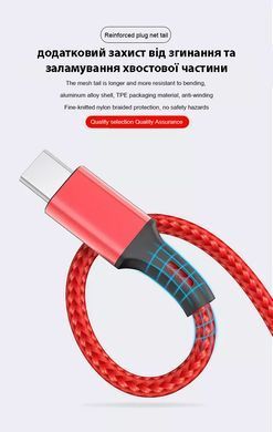 Кабель для зарядки универсальный 3 в 1 Lightning, microUSB, Type-C RAXFLY YXF18632 черный