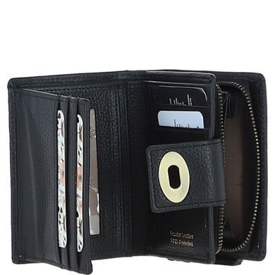 Гаманець жіночий шкіряний Ashwood Y60 BLK чорний